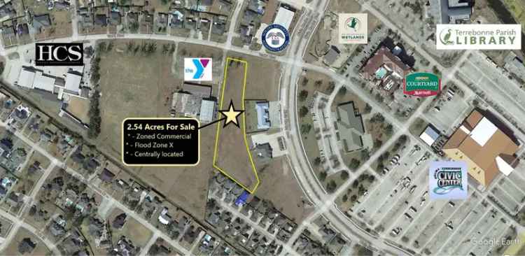 Land For Sale in 101, Valhi Boulevard, Houma, Louisiana