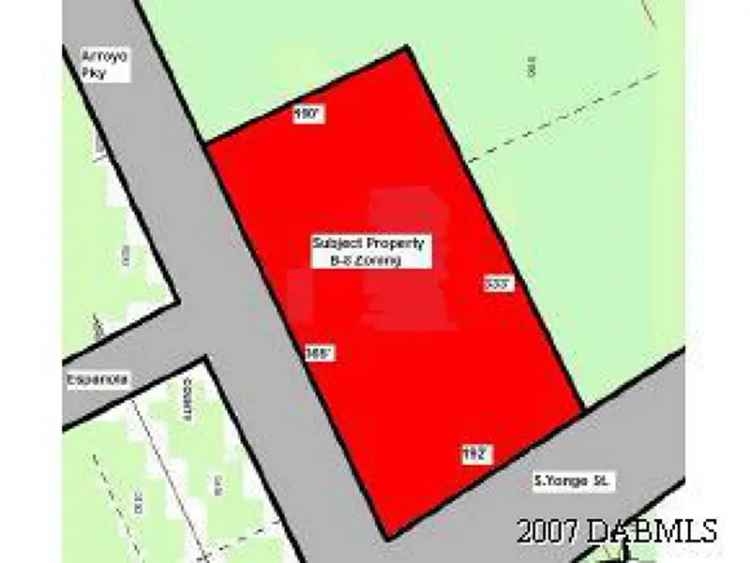 Land For Sale in 620, South Yonge Street, Ormond Beach, Florida