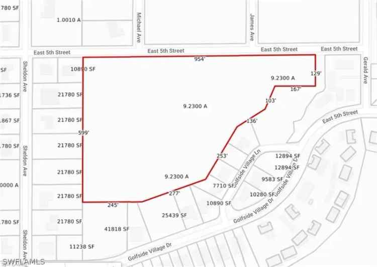 Land For Sale in Lehigh Acres, Florida