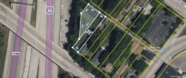 Land For Sale in 846, Fletcher Avenue, Indianapolis, Indiana