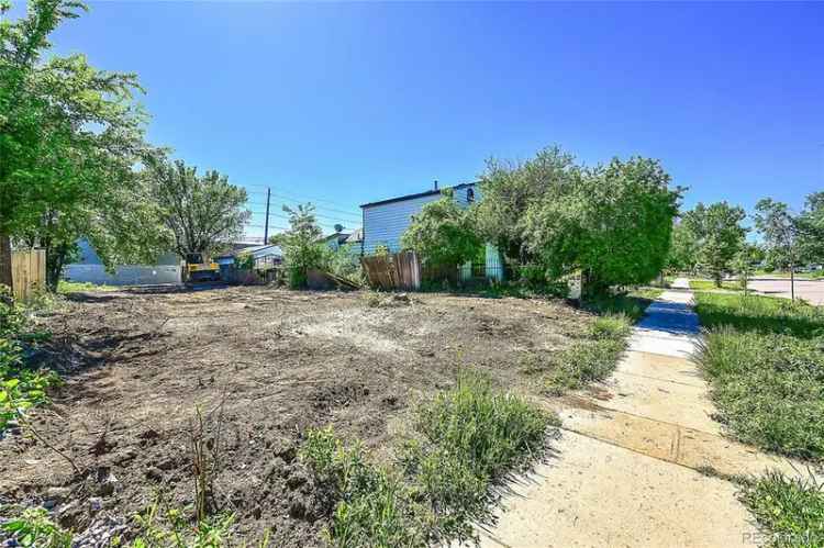 Land For Sale in 154, Grove Street, Denver, Colorado