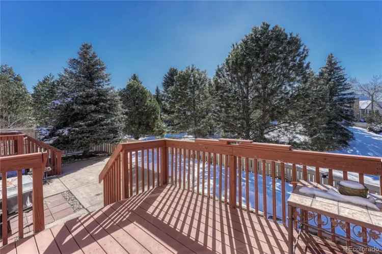 Single-family house For Sale in Castle Rock, Colorado