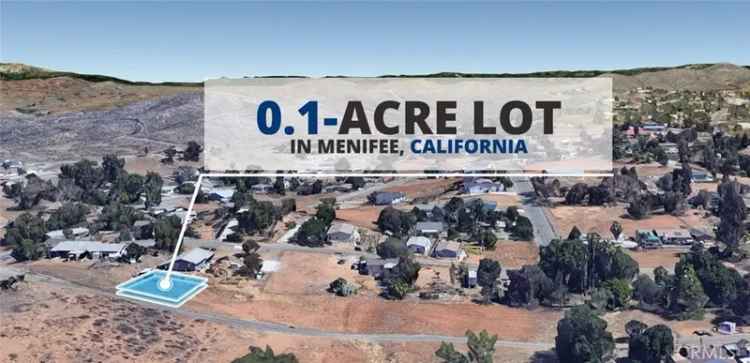 Land For Sale in Menifee, California