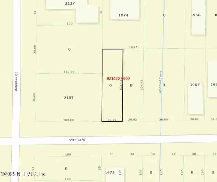 Land For Sale in Jacksonville, Florida