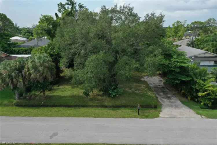 Land For Sale in 2808, Van Buren Avenue, East Naples, Florida