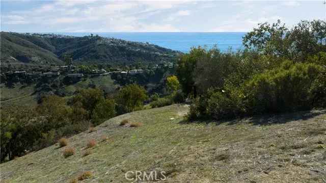 Land For Sale in Laguna Beach, California