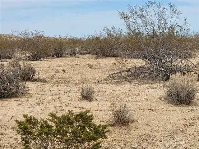 Land For Sale in California City, California