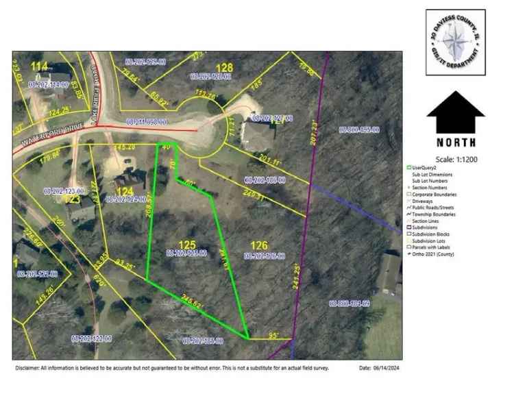 Land For Sale in 4, Waterford Drive, Guilford Township, Illinois