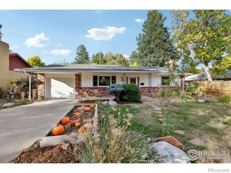 Single-family house For Sale in 1855, Grape Avenue, Boulder, Colorado