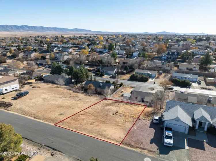 Land For Sale in 5337, North Saddleback Drive, Prescott Valley, Arizona