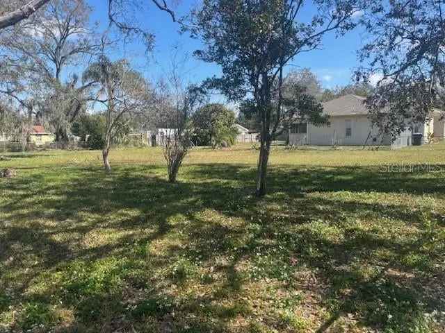 Land For Sale in 1910, East Genesee Street, Tampa, Florida