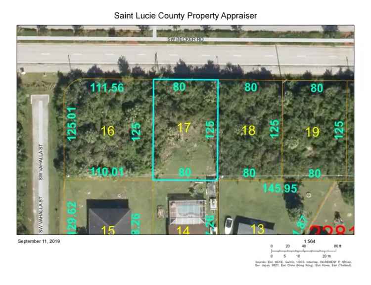 Land For Sale in 850, Southwest Becker Road, Port Saint Lucie, Florida