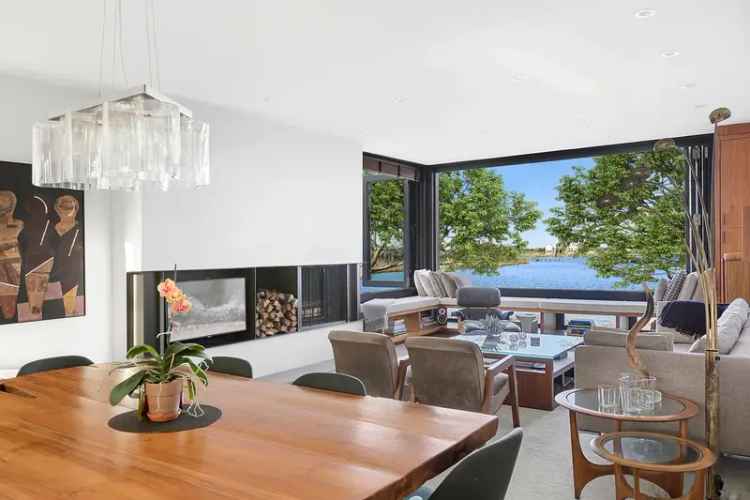 Sag Harbor Waterfront Home: 4BR, 4BA Contemporary with Pool and Dock