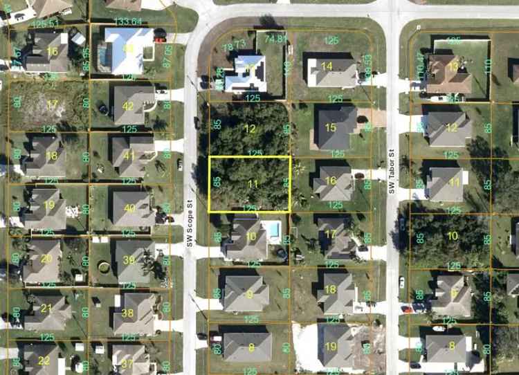 Land For Sale in 4517, Southwest Scope Street, Port Saint Lucie, Florida