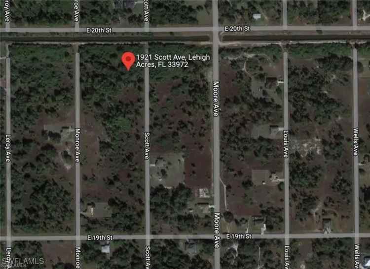 Land For Sale in 1921, Scott Avenue, Florida