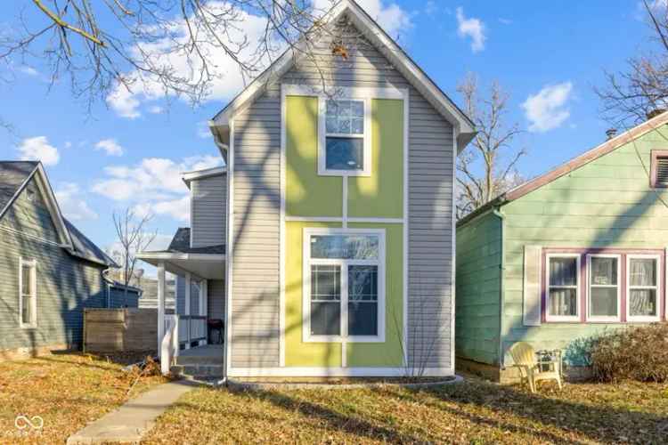 Single-family house For Sale in 1408, Pleasant Street, Indianapolis, Indiana