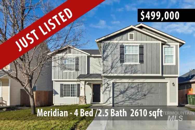 Single-family house For Sale in 634, West Ramsbrook Street, Meridian, Idaho