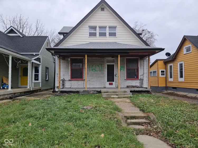 Single-family house For Sale in 1601, Spann Avenue, Indianapolis, Indiana