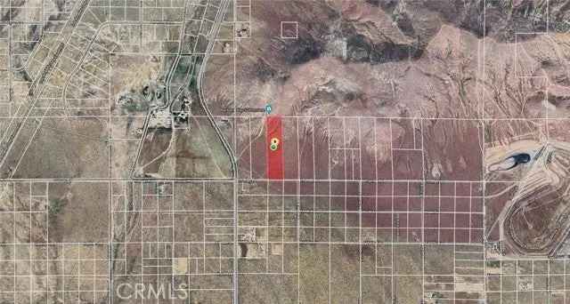 Land For Sale in Rosamond, California