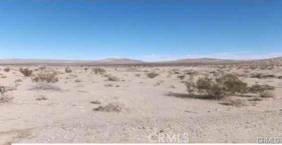 Land For Sale in Barstow, California