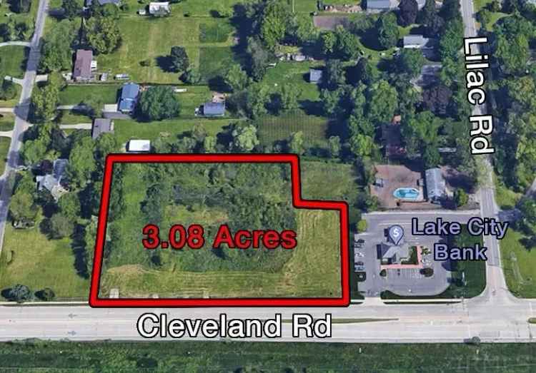 Land For Sale in 21189, Cleveland Road, South Bend, Indiana