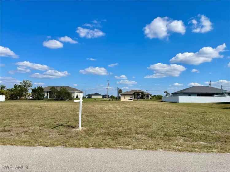 Land For Sale in 2425, Northwest 7th Place, Cape Coral, Florida