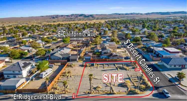 Land For Sale in Ridgecrest, California