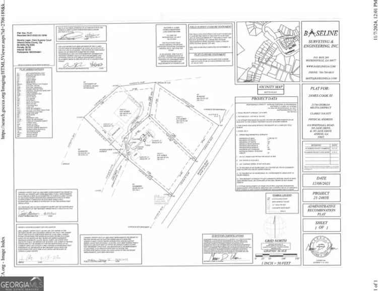 Land For Sale in Athens, Georgia