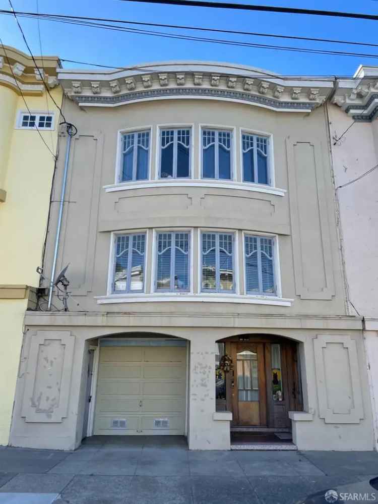 Multi-family house For Sale in 463;465, 28th Avenue, San Francisco, California