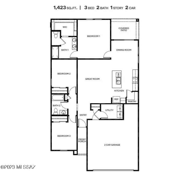 Single-family house For Sale in Marana, Arizona