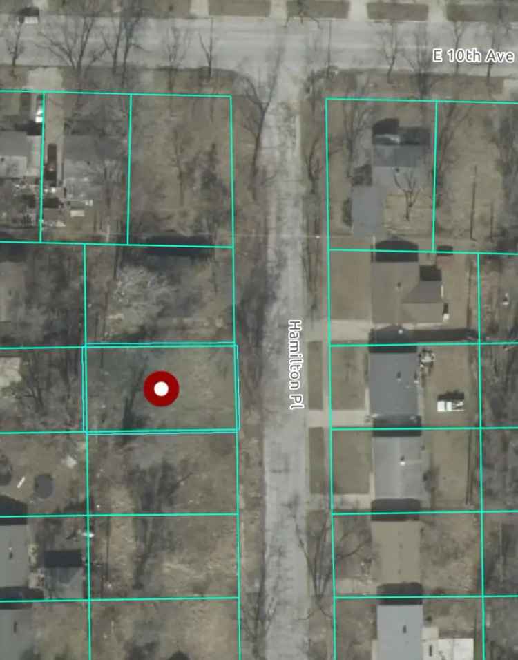 Land For Sale in 1028, Hamilton Place, Gary, Indiana