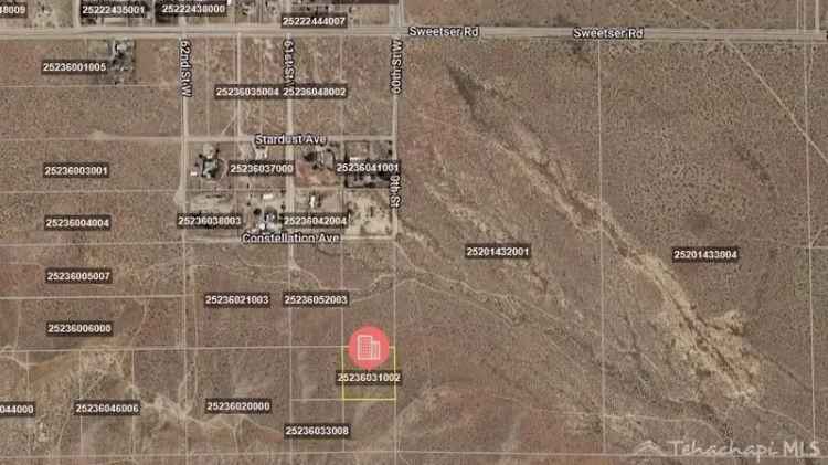 Land For Sale in Rosamond, California