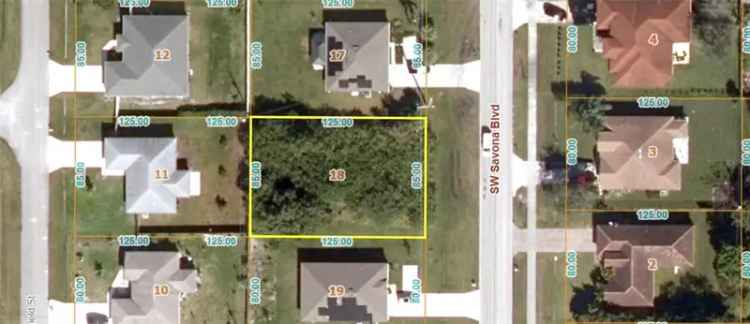 Land For Sale in 4426, Southwest Savona Boulevard, Port Saint Lucie, Florida