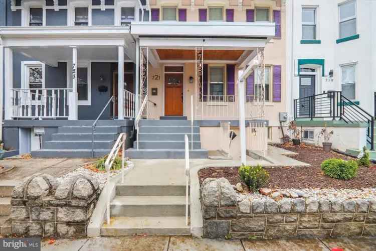 House For Sale in 721, Quebec Place Northwest, Washington, District of Columbia