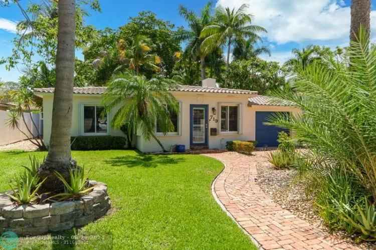 Single-family house For Sale in Fort Lauderdale, Florida