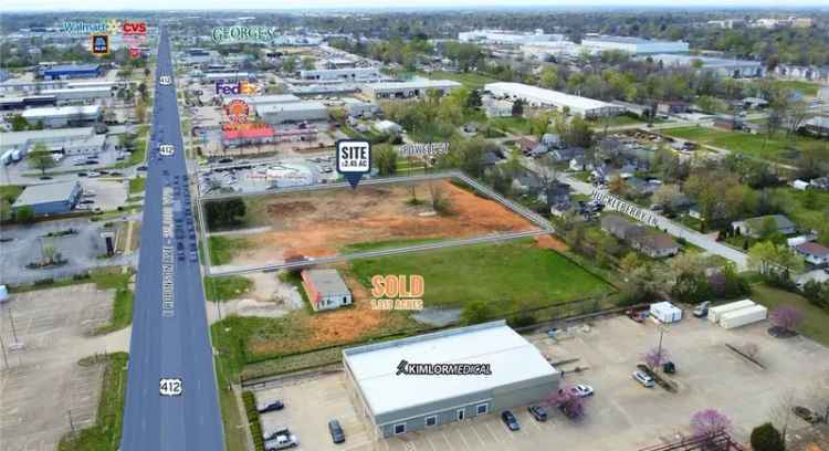 Land For Sale in Springdale, Arkansas