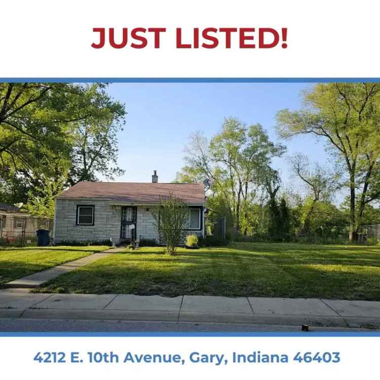 Single-family house For Sale in 4212, East 10th Avenue, Gary, Indiana