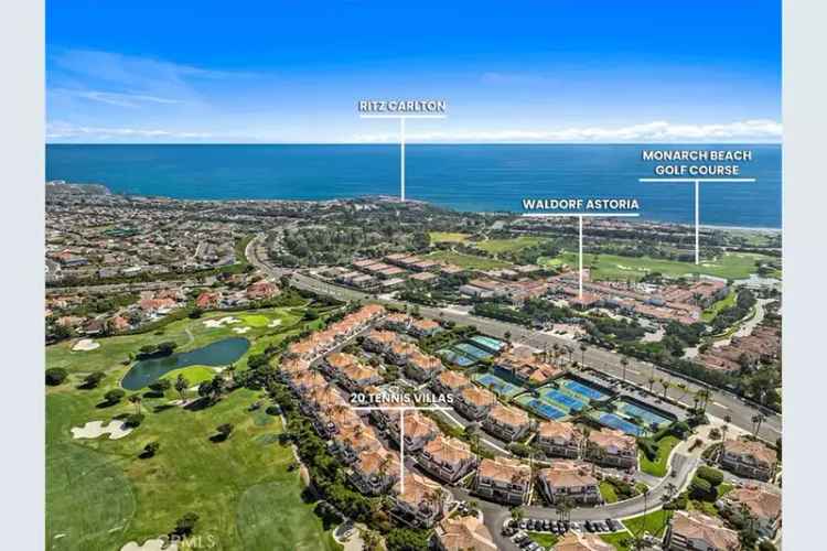 Condo For Sale in 20, Tennis Villas Drive, Dana Point, California