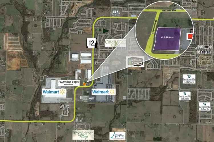 Land For Sale in Bentonville, Arkansas