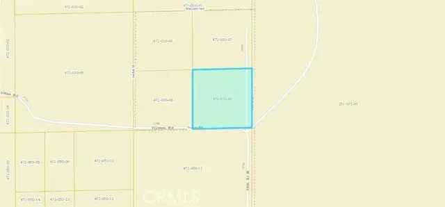 Land For Sale in Rosamond, California