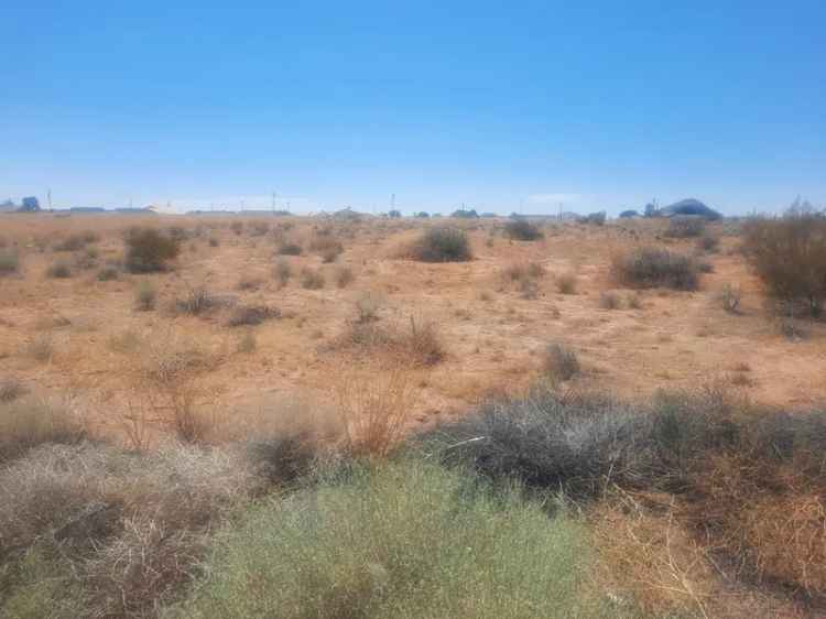 Land For Sale in California City, California