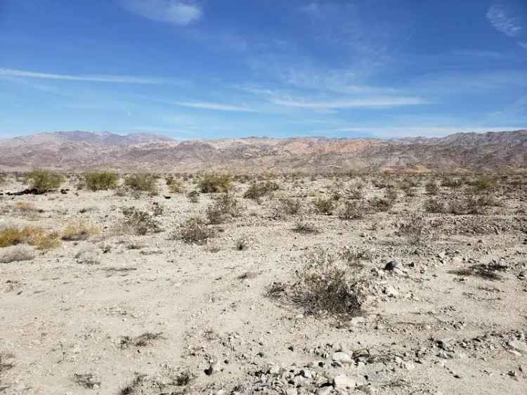 Land For Sale in Indio, California