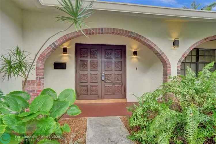 Single-family house For Sale in Fort Lauderdale, Florida