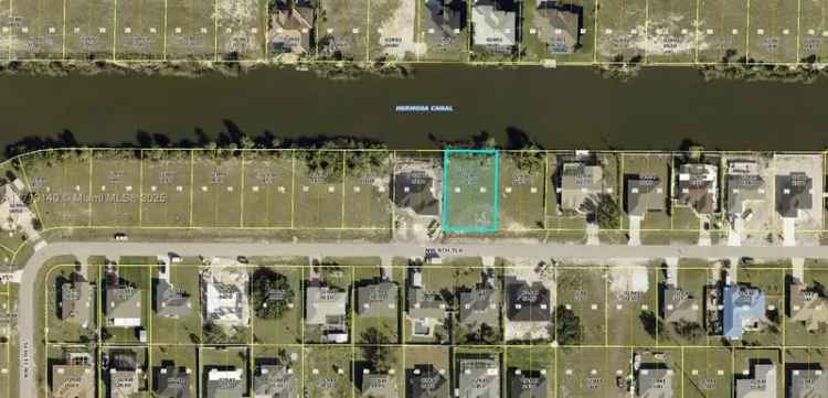 Land For Sale in 1101, Northwest 8th Terrace, Cape Coral, Florida