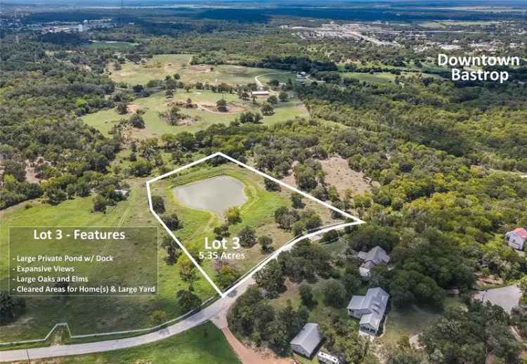 Land For Sale in Bastrop, Texas