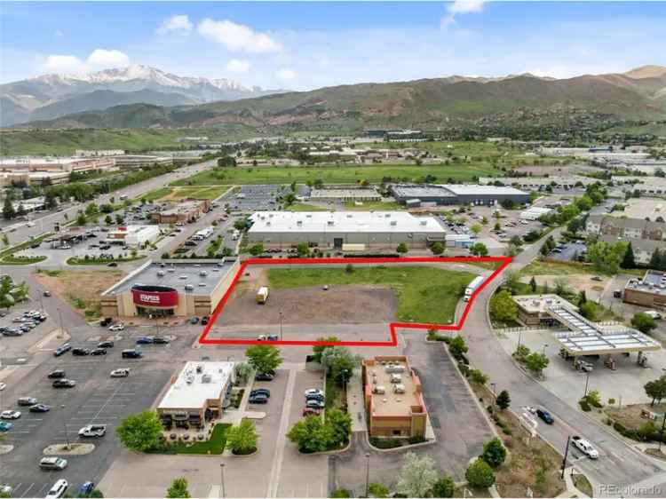 Land For Sale in Colorado Springs, Colorado