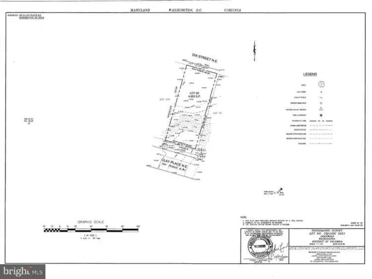 Land For Sale in 5512, Clay Place Northeast, Washington, District of Columbia