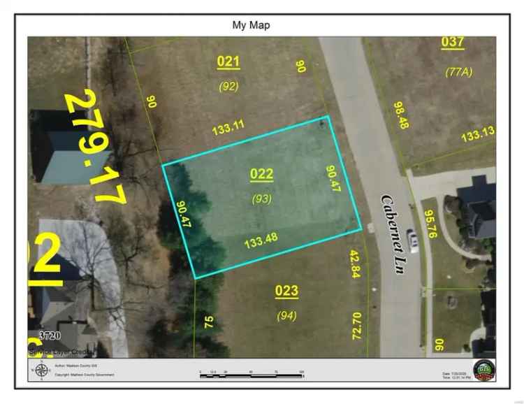 Land For Sale in 3735, Cabernet Lane, Edwardsville, Illinois