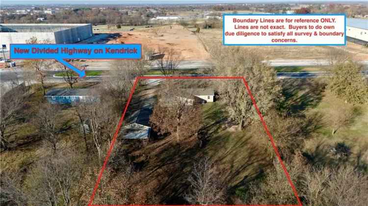 Land For Sale in 1337, Kendrick Avenue, Springdale, Arkansas