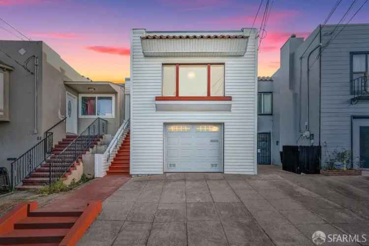 Single-family house For Sale in 57, Seville Street, San Francisco, California